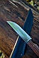 Ніж ручної роботи «Барс #1» зі шкіряними піхвами K190/63 HRC., фото 2
