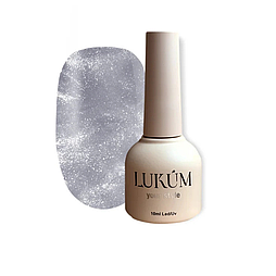 Топ з блискітками для гель-лаку Lukum Sunlit Silver, 10 мл