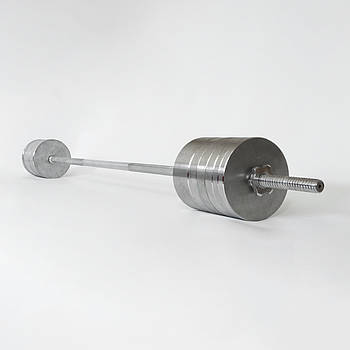 Штанга пряма 1,8 м. 65 кг.. Без покриття