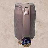 Електричний чайник 2,5 л Hoffmans Electronics HM-2542 Електрочайник для дому 2000W Бежевий, фото 4