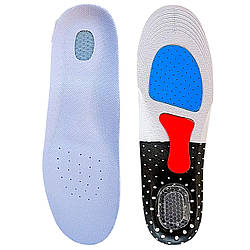 Устілки ортопедичні ActiveStep Pro 40-46 (26-30 см) з антишоковим захистом п'яти, сірий