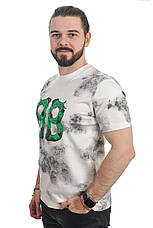 Футболка чоловіча Balenciaga 25-4230 біла, фото 3