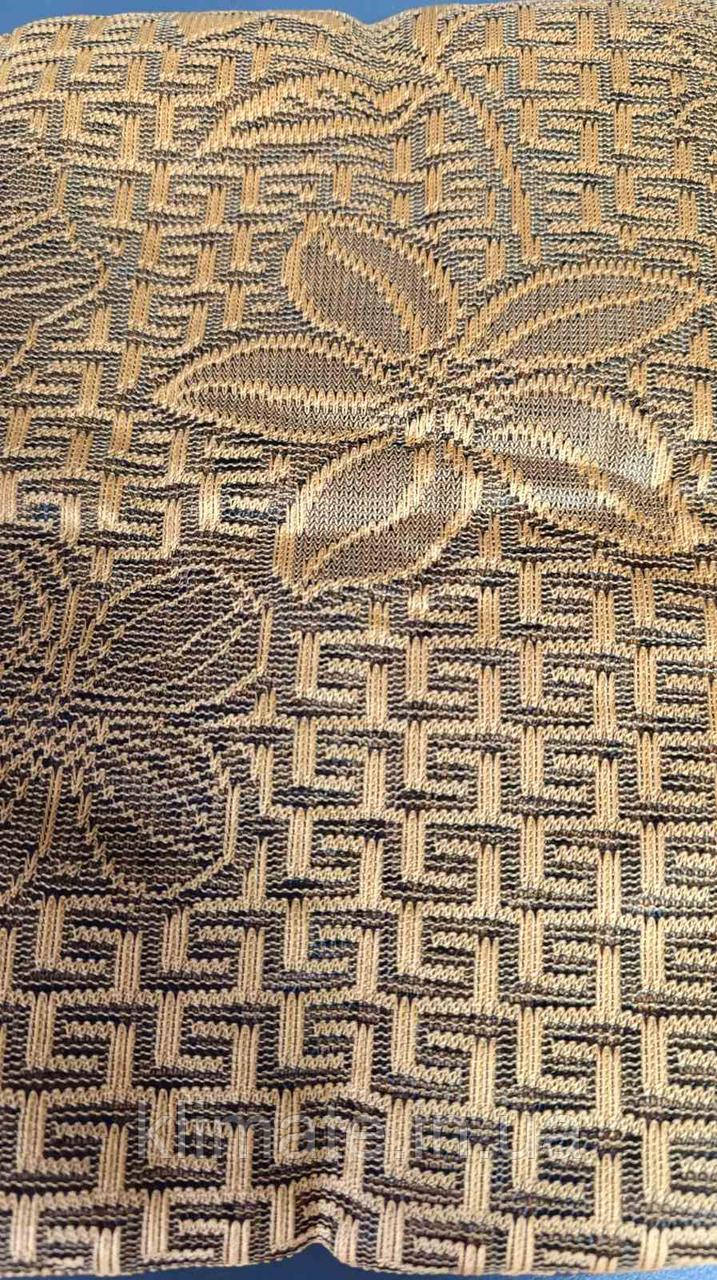 Москітна сітка антимоскітна штора на двері 15 магнітах 100 х 210 см золотиста, фото 1