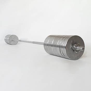 Штанга пряма 1,8 м. 95 кг.. Без покриття