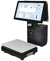 POS - термінал ALEO AL-WYT60II 15,6" ваги етикетки чеки i5/4Gb/120Gb сірий