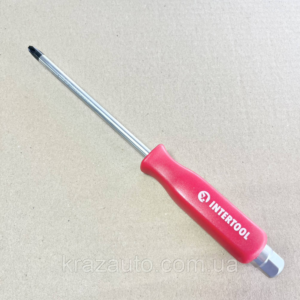 Викрутка ударна PH3*150 мм, CrV, CrV INTERTOOL HT-0489, фото 1