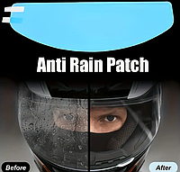 Pinlock для шлема | Антизапотевание / Антидождь | Самоклеящаяся | 24.5×9 см