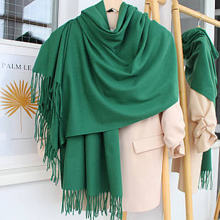 Кашеміровий однотонний шарф 104013