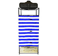 Літній душ для дачі Каркас+ Тент короткий+ Трап 90х90х200 см Літній душ під бак 75/100л Розбірний літній душ