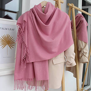 Кашеміровий однотонний шарф 104003