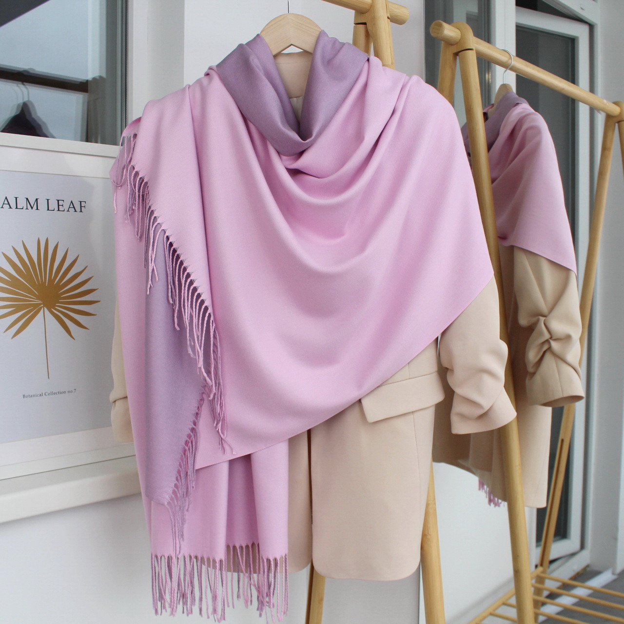 Теплий палантин 132002, фото 1