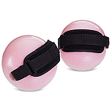 М'яч обтяжений 1,3 кг з манжетом PRO-SUPRA WEIGHTED ENERGY BALL 030-1_5LB Рожевий, фото 2