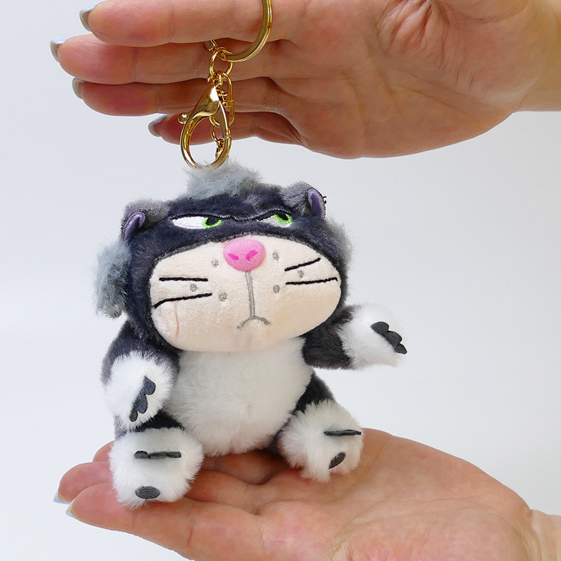 Кіт Люцифер Брелок М'яка Плюшева Іграшка із Попелюшки 11 см (01427)