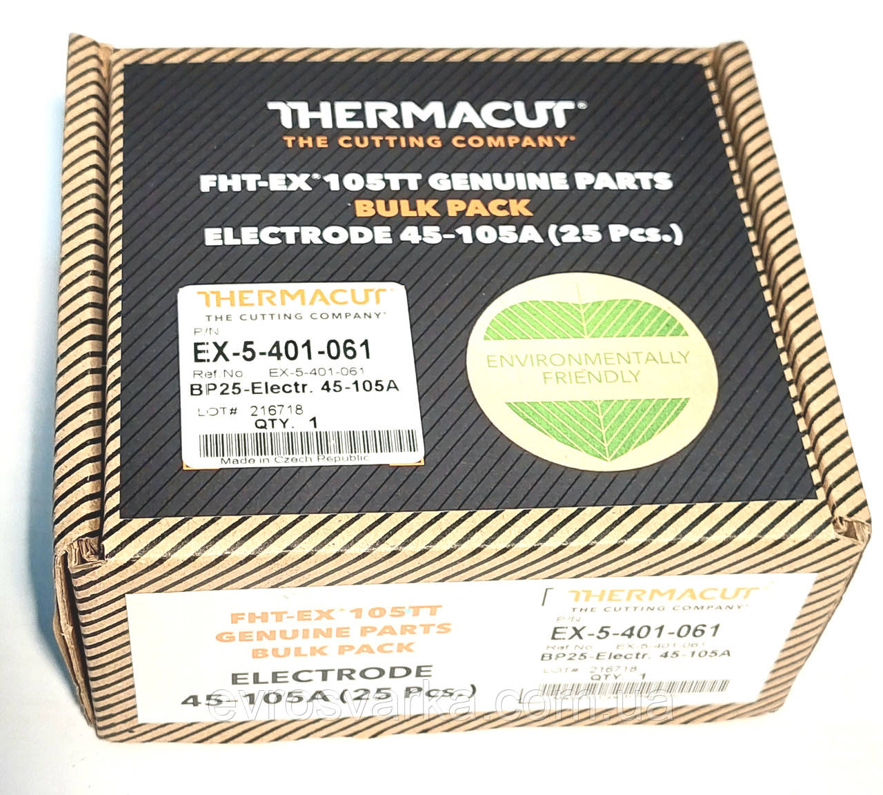 Електрод 45А EX-2-434-201 / пак. 25 шт, фото 1