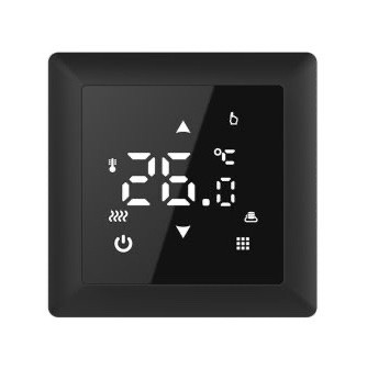 Терморегулятор TS100 Touch з Wi-Fi чорний