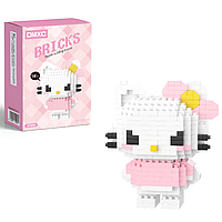 Конструктор фігурка BRICKS пікселі Хеллоу Кітті Hello Kitty 349 деталей S7006