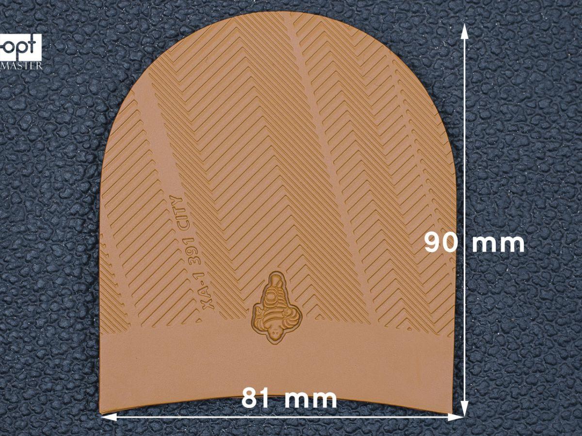 Набійка гумова XA001 CITY MICHELIN (Франція), р. 39-41, кол. тропік (caramel), фото 1