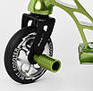 Трюковий самокат з алюмінієвими дисками Best Scooter зелений (53442), фото 5