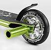 Трюковий самокат з алюмінієвими дисками Best Scooter зелений (53442), фото 4