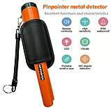 Ручний металошукач «GP-Pointer» зі стрижнем GP | Водонепроникний IP66/IP68 | Тестер золота і монет, фото 2