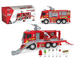 Ігровий гараж пожежна, Пожежна частина паркінг, Автомобіль пожежної служби