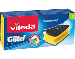 Губки кухонні Vileda Glitzi Plus (3шт)