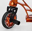 Трюковий самокат з алюмінієвими дисками Best Scooter помаранчевий (53880), фото 3