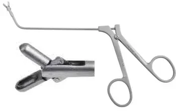 Хірургічний пінцет LAPOMED для носової порожнини, 0°, відкритий зверху та знизу (LPM-0760.26), фото 1