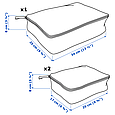 Мішок для одягу RENSARE IKEA 304.325.02, фото 3