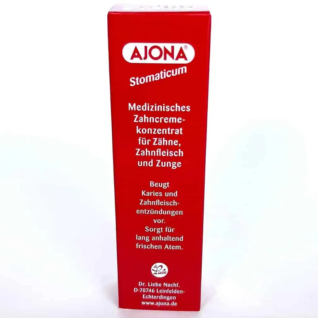 Зубна паста концентрат Ajona Stomaticum без фтору 25 мл, фото 1