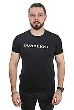 Футболка чоловіча Burberry 25-25Y-8600 чорна, фото 2
