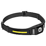 Налобний ліхтарик GT30 на акумуляторі, фото 2
