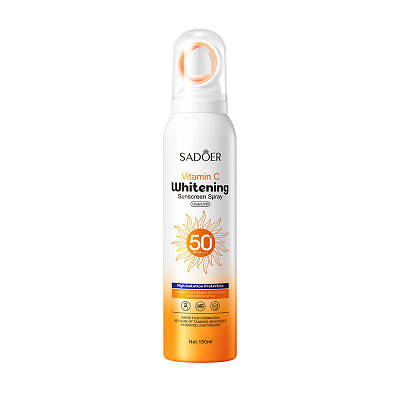 Захисний спрей Sadoer від сонця з вітаміном С, Sun Screen 50+SPF PA+++ (150 ml)