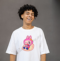 Футболка детская подростковая Labubu Лабубу