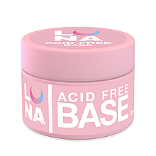 Безкислотна база для гель лаку LUNAMoon Acid free base, 30 мл