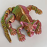 Брак!! Шарнірна іграшка 3D Кіт, 34 см/Гнучка іграшка сфінкс/ Рухлива іграшка 3д кіт реалістичний, фото 2