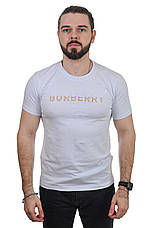 Футболка чоловіча Burberry 25-25Y-8600 біла, фото 2