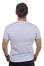 Футболка чоловіча Burberry 25-25Y-8600 біла, фото 4