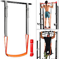 Спортивний Набір еластичних стрічок для підтягування з ремнем 60 кг