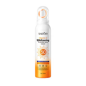 Захисний спрей Sadoer від сонця з вітаміном С, Sun Screen 50+SPF PA+++ (150 ml)