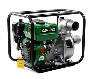 Мотопомпа бензинова 4-тактна 6.5 к.с. 30 м³/год APRO WP-60 (852136), фото 2