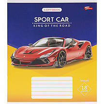 Зошит 12 арк. КОСА лінія "Мрії"/ Sport Car, фото 5