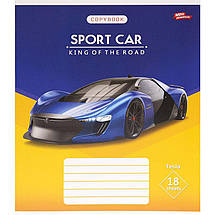 Зошит 12 арк. КОСА лінія "Мрії"/ Sport Car, фото 2