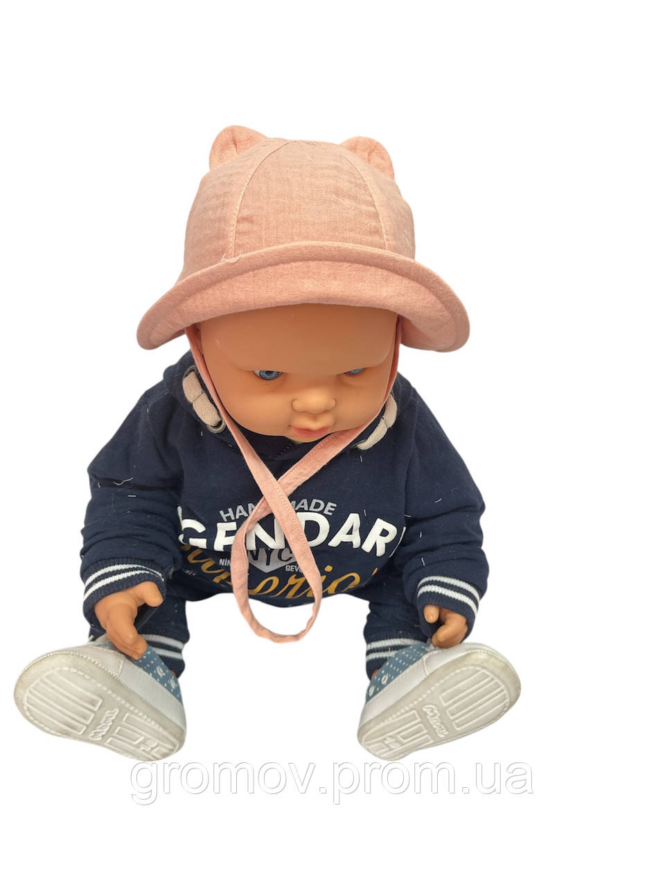 Оптом дитячі панамі 44, 46, 48, 50 розмір панамка дитяча головні убори дитячі гурт (ОП330), фото 1