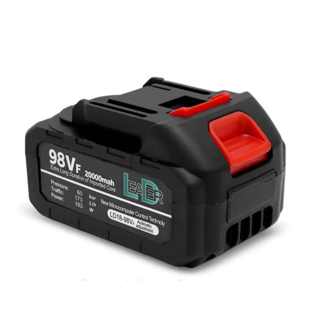 Акумулятор для мийки високого тиску 98V/180W 20000mah 60bar 170L/h Leader, фото 1