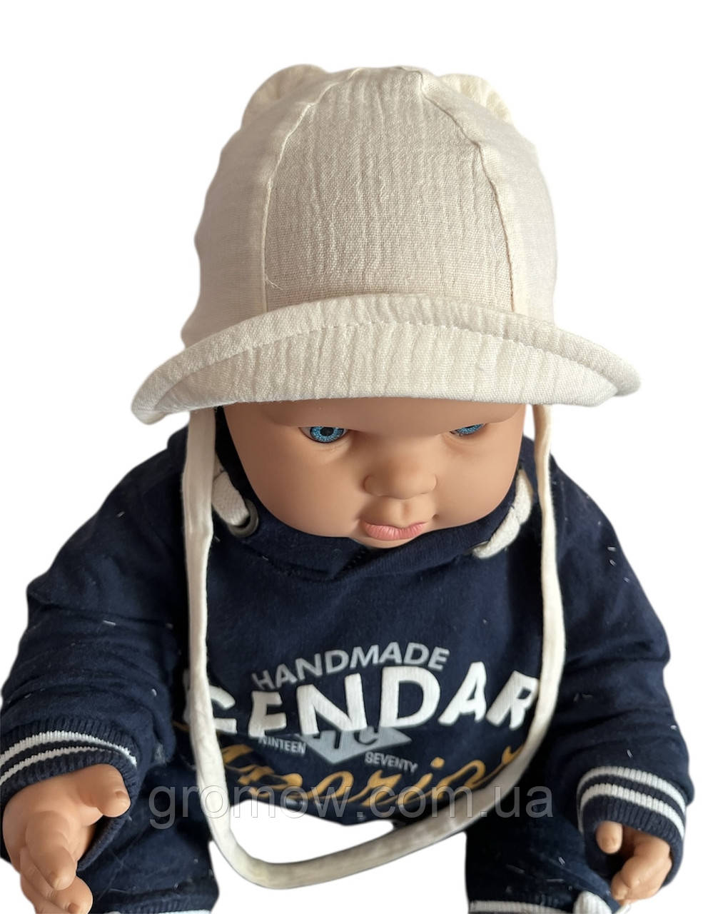 Оптом дитячі панамі 44, 46, 48, 50 розмір панамка дитяча головні убори дитячі гурт (ОП333), фото 1