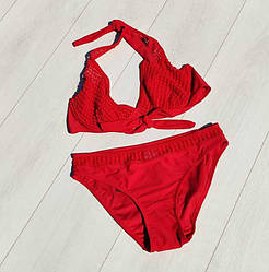 Купальник жіночий роздільний, 2-ка, оптом ПАР/3шт (р.40-46) Rolovi