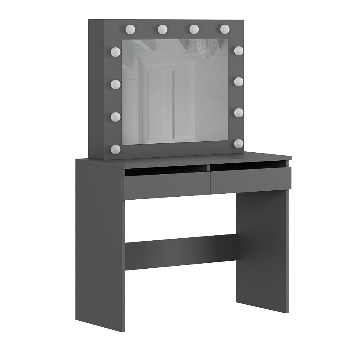 Стіл туалетний з дзеркалом LED-підсвіткою Malta, фото 1