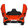 Дитячий електромобіль на акумуляторі McLaren M 5726 на радіокеруванні для дітей 3-8 років Жовтогарячий, фото 8