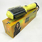 Фен стайлер для укладання та завивки волосся VGR V-497. CR-311 Колір: жовтий, фото 5